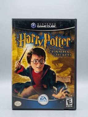Harry Potter and the Chamber of Secrets - Nintendo GameCube (CIB w/ Manual)Step